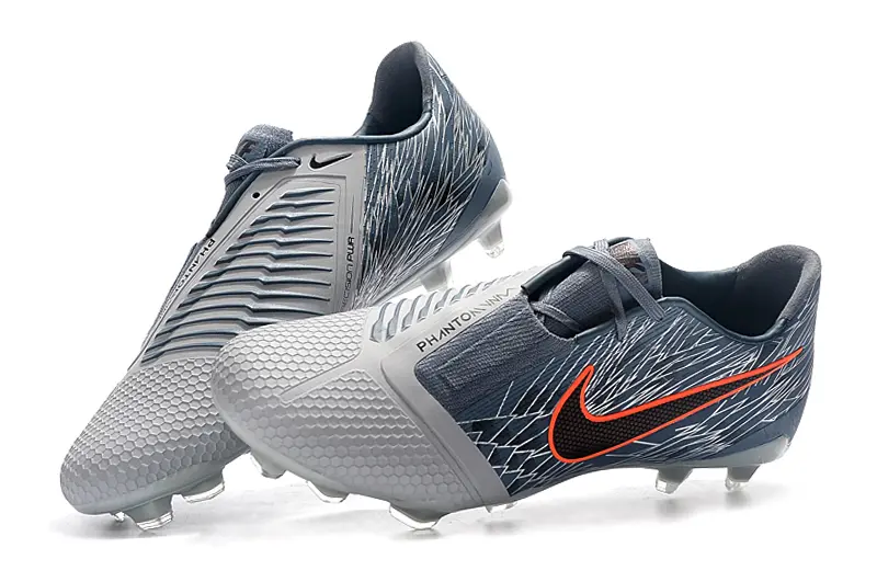 Nike Phantom Venom Elite FG - Grey/Steel Grey/Fiery Orange