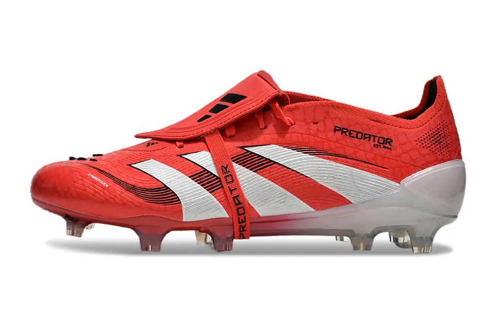 Adidas Predator 25 Elite Foldover Tongue FG - Red/Bright Red/White