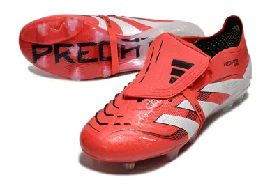 Adidas Predator 25 Elite Foldover Tongue FG - Red/Bright Red/White