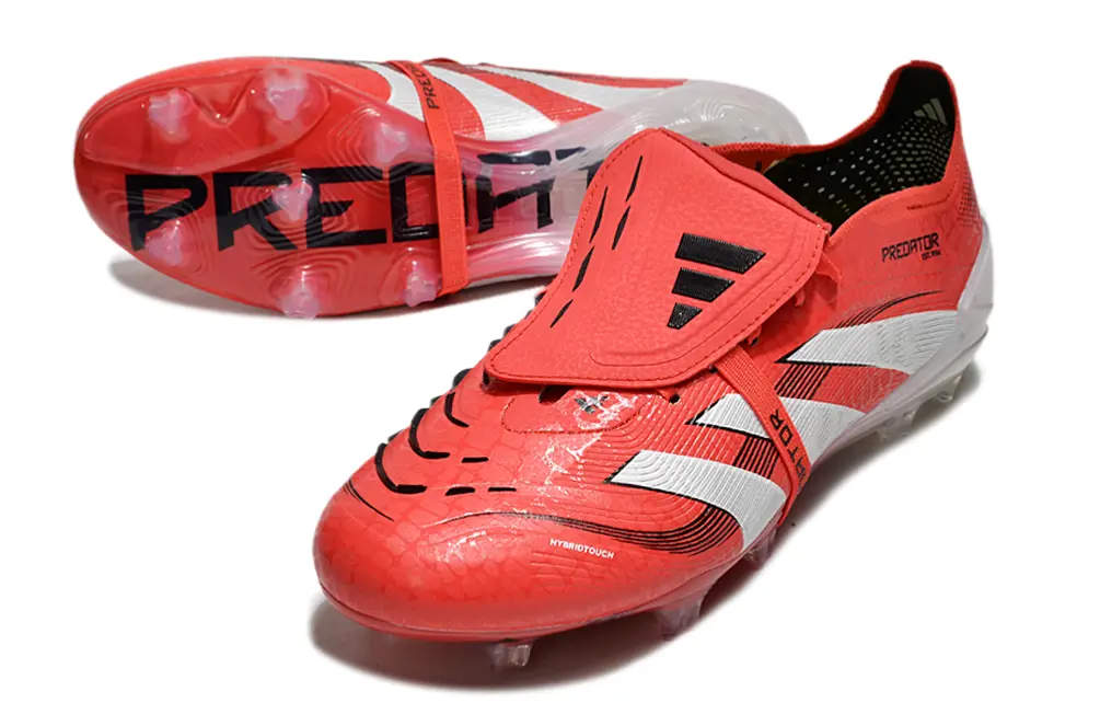 Adidas Predator 25 Elite Foldover Tongue FG - Red/Bright Red/White