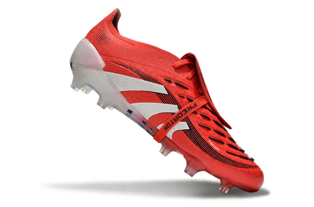 Adidas Predator 25 Elite Foldover Tongue FG - Red/Bright Red/White