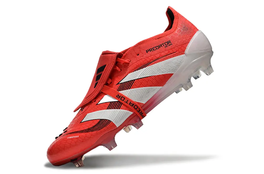 Adidas Predator 25 Elite Foldover Tongue FG - Red/Bright Red/White