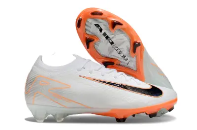 Nike Air Zoom Mercurial Vapor 16 Elite FG - White/Electric Orange/Black