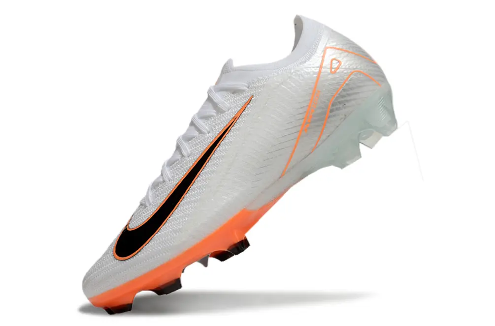 Nike Air Zoom Mercurial Vapor 16 Elite FG - White/Electric Orange/Black