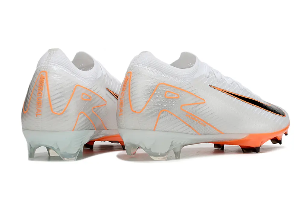 Nike Air Zoom Mercurial Vapor 16 Elite FG - White/Electric Orange/Black