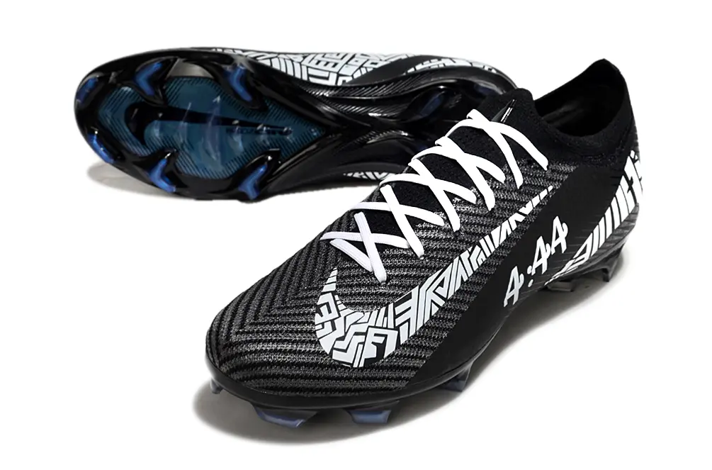 Nike Air Zoom Mercurial Vapor 16 Elite FG - Black/Glossy Black/Sleek White