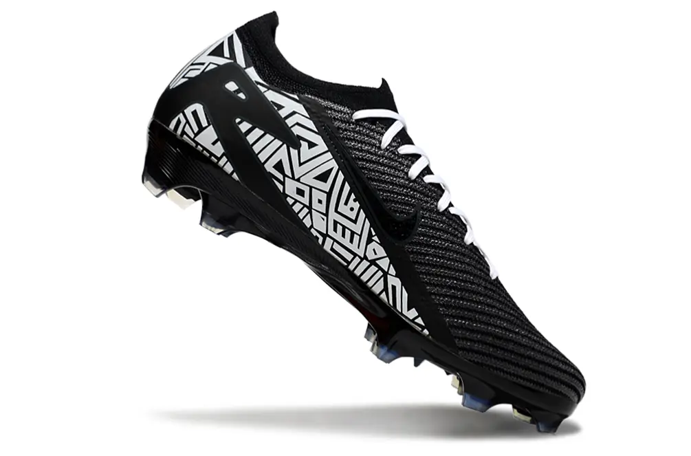 Nike Air Zoom Mercurial Vapor 16 Elite FG - Black/Glossy Black/Sleek White