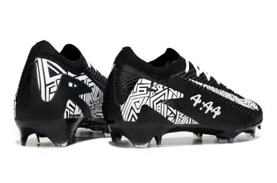 Nike Air Zoom Mercurial Vapor 16 Elite FG - Black/Glossy Black/Sleek White