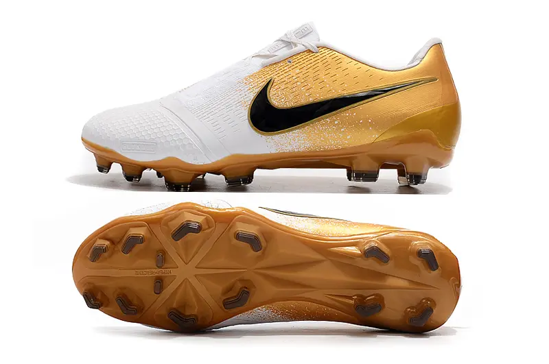 Nike Phantom Venom Elite FG - White/Metallic Gold/Black