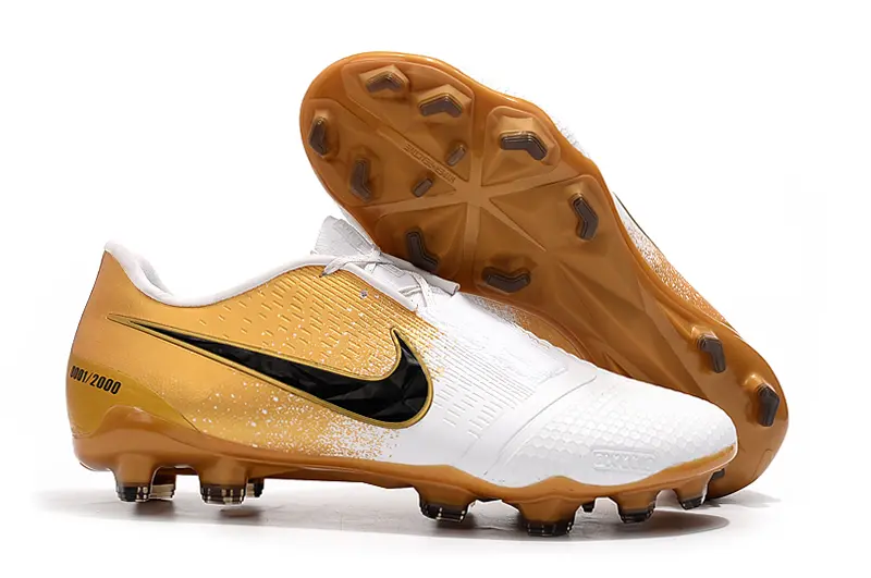 Nike Phantom Venom Elite FG - White/Metallic Gold/Black