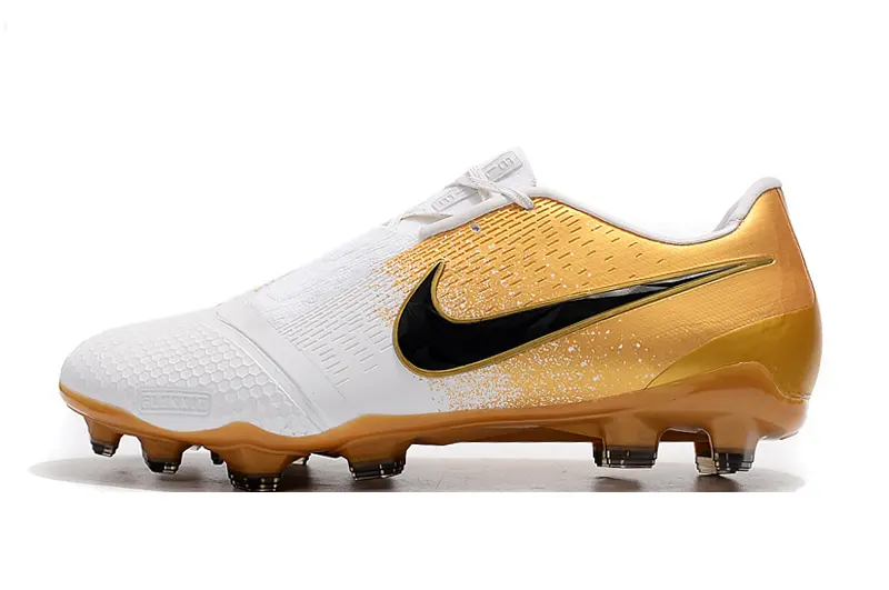 Nike Phantom Venom Elite FG - White/Metallic Gold/Black