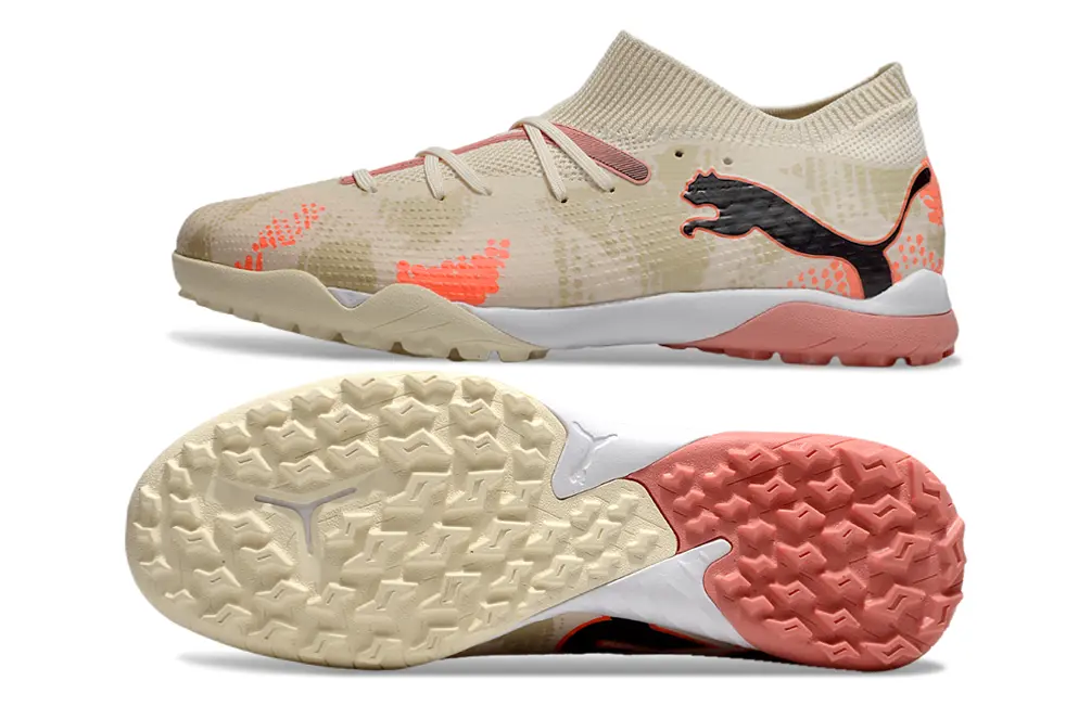 Puma Future 7 Ultimate TF - Beige/Coral Pink/Black