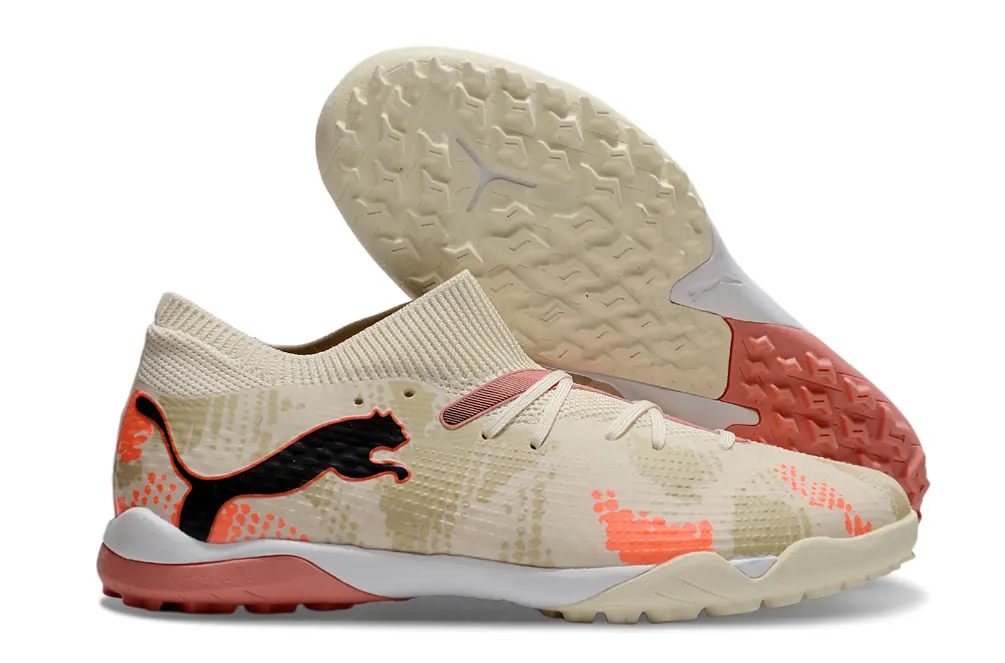 Puma Future 7 Ultimate TF - Beige/Coral Pink/Black