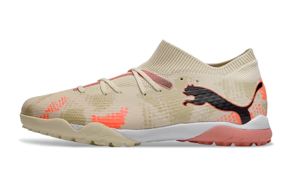 Puma Future 7 Ultimate TF - Beige/Coral Pink/Black