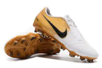 Nike Phantom Venom Elite FG - White/Metallic Gold/Black