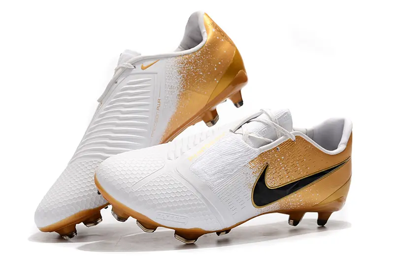 Nike Phantom Venom Elite FG - White/Metallic Gold/Black