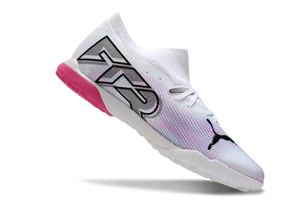 Puma Future 7 Ultimate TF - White/Pink Burst/Blue Gradient
