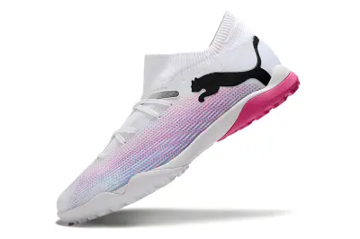 Puma Future 7 Ultimate TF - White/Pink Burst/Blue Gradient