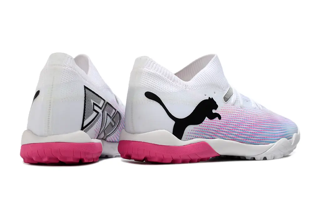 Puma Future 7 Ultimate TF - White/Pink Burst/Blue Gradient
