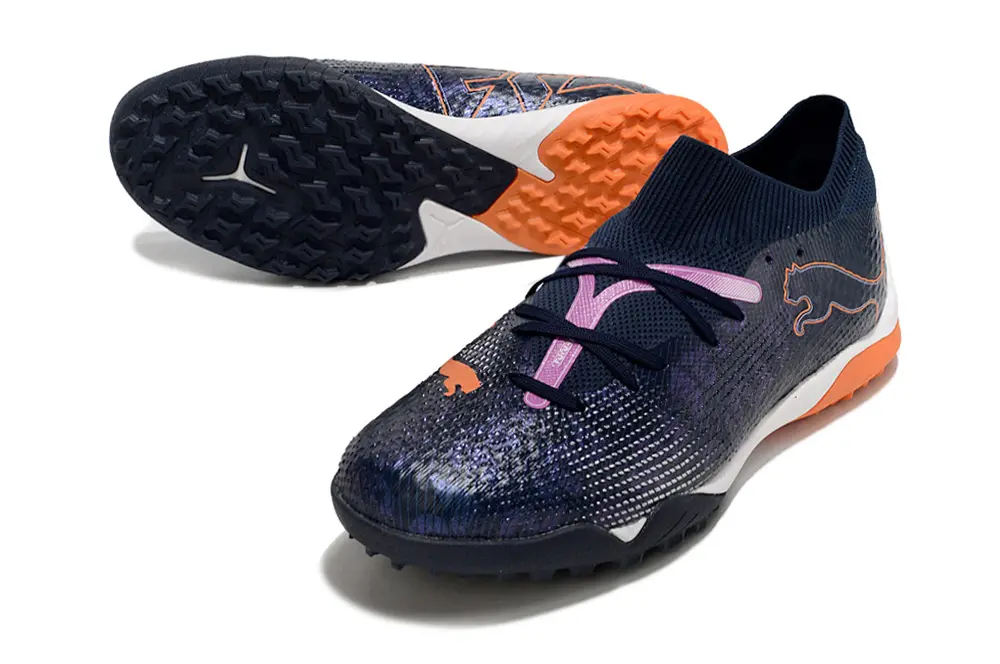 Puma Future 7 Ultimate TF - Navy/Electric Blue/Tangerine