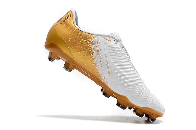 Nike Phantom Venom Elite FG - White/Metallic Gold/Black