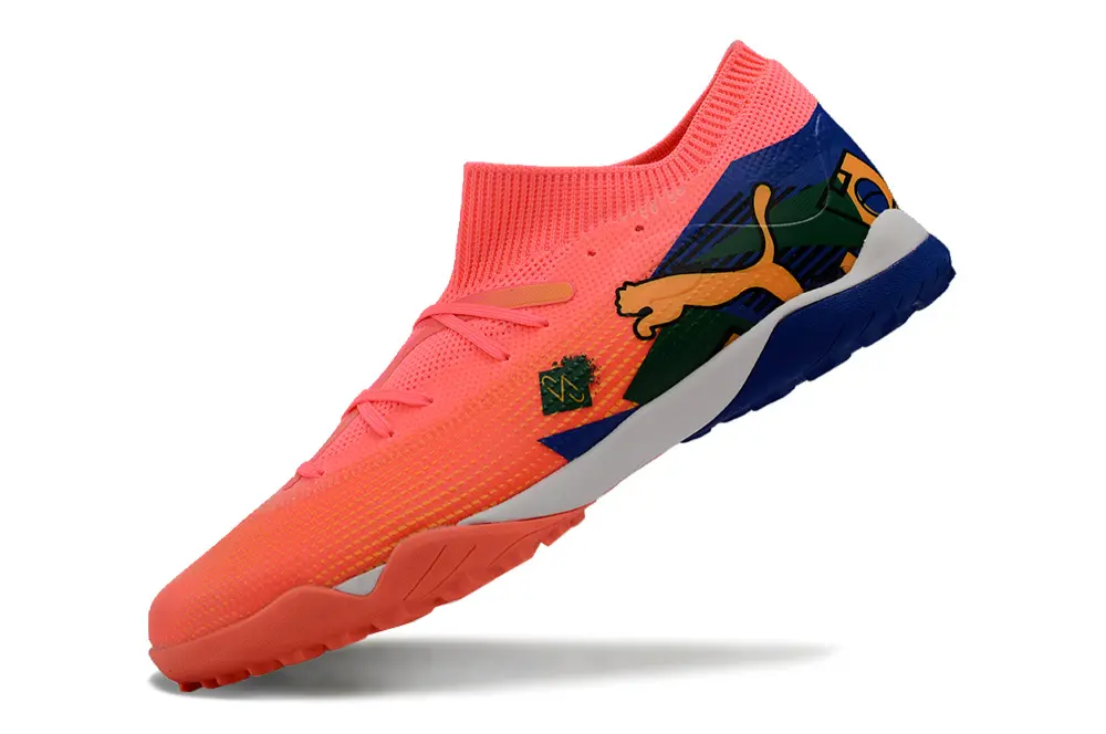 Puma Future 7 Ultimate TF - Coral/Neon Coral/Blue