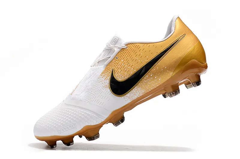 Nike Phantom Venom Elite FG - White/Metallic Gold/Black