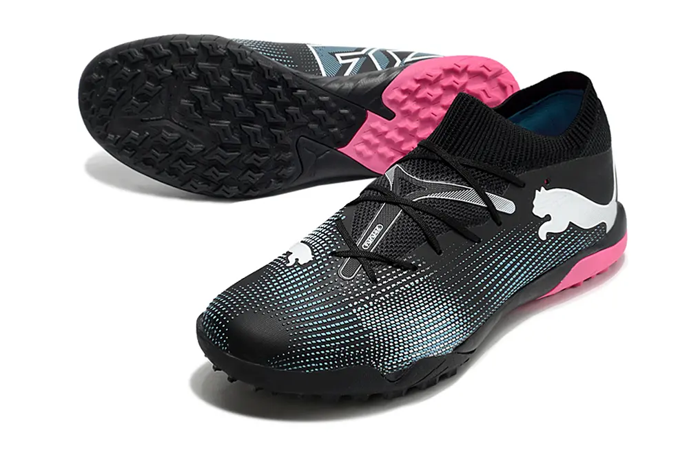 Puma Future 7 Ultimate TF - Black/Electric Blue/Pink