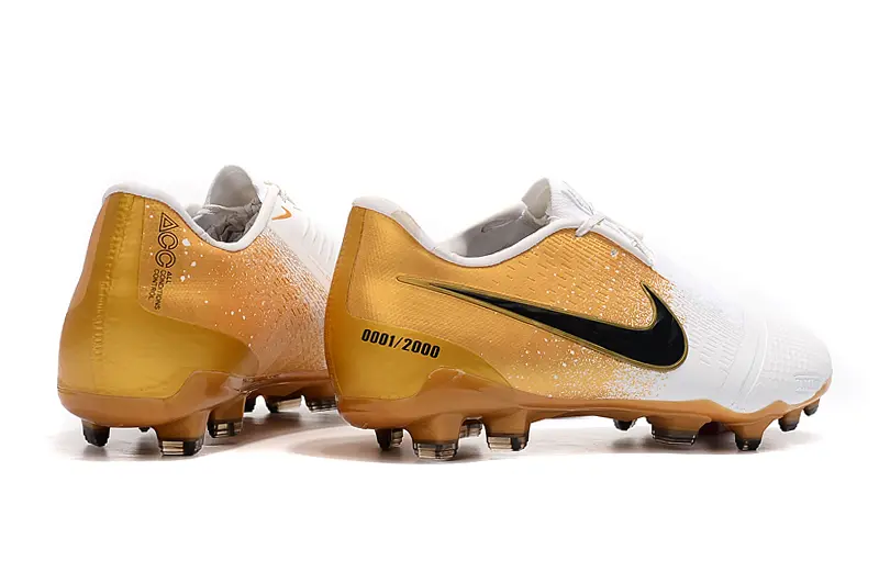 Nike Phantom Venom Elite FG - White/Metallic Gold/Black