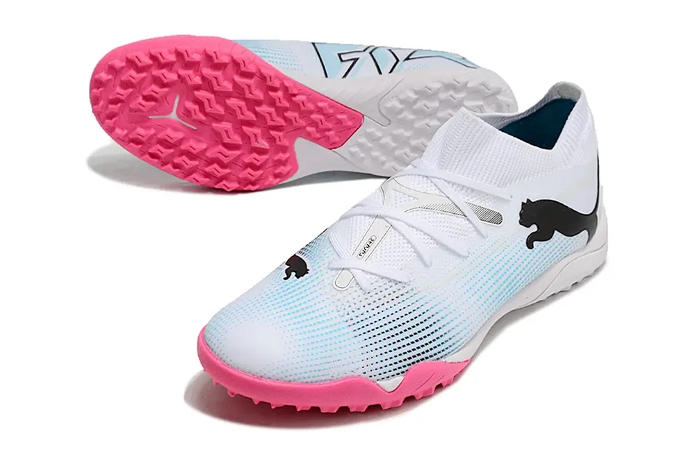 Puma Future 7 Ultimate TF - White/Sky Blue/Pink