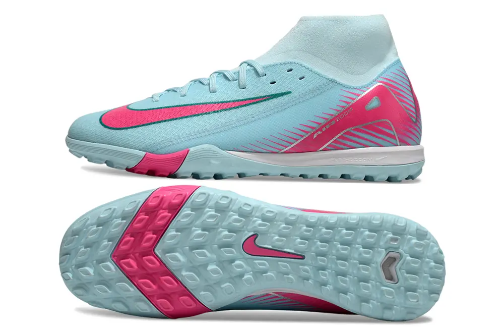 Nike Air Zoom Mercurial Superfly 10 Academy TF - Aqua/Coral Pink/Light Blue