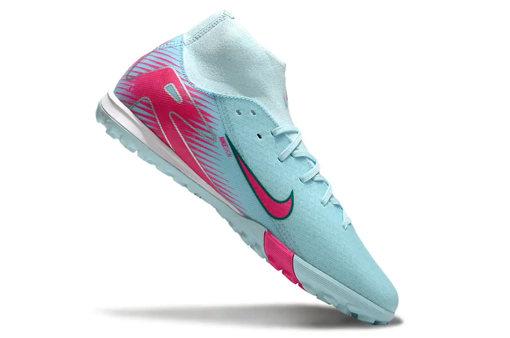 Nike Air Zoom Mercurial Superfly 10 Academy TF - Aqua/Coral Pink/Light Blue