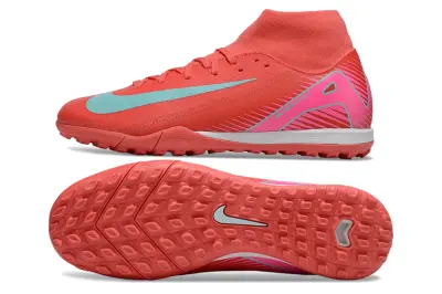 Nike Air Zoom Mercurial Superfly 10 Academy TF - Coral/Aqua Green/Hot Pink