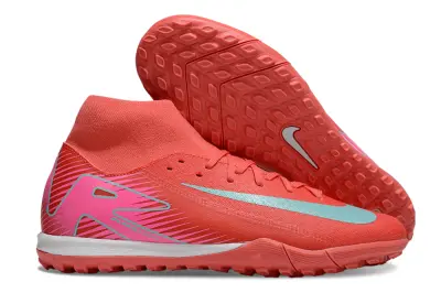 Nike Air Zoom Mercurial Superfly 10 Academy TF - Coral/Aqua Green/Hot Pink