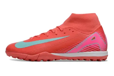 Nike Air Zoom Mercurial Superfly 10 Academy TF - Coral/Aqua Green/Hot Pink
