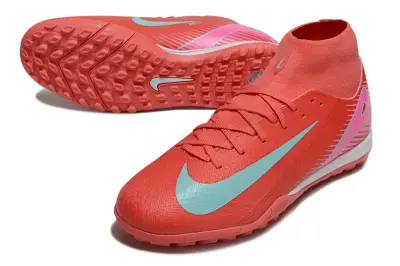 Nike Air Zoom Mercurial Superfly 10 Academy TF - Coral/Aqua Green/Hot Pink