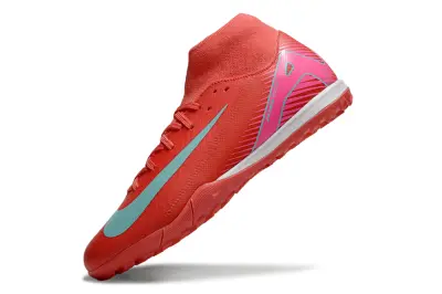 Nike Air Zoom Mercurial Superfly 10 Academy TF - Coral/Aqua Green/Hot Pink