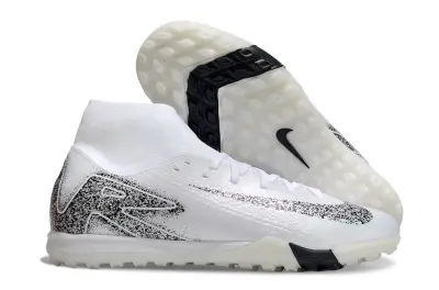 Nike Air Zoom Mercurial Superfly 10 Academy TF - White/Midnight Black/Sparkling Silver