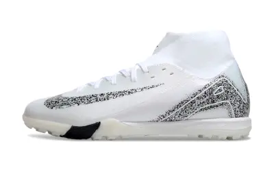 Nike Air Zoom Mercurial Superfly 10 Academy TF - White/Midnight Black/Sparkling Silver