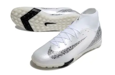 Nike Air Zoom Mercurial Superfly 10 Academy TF - White/Midnight Black/Sparkling Silver