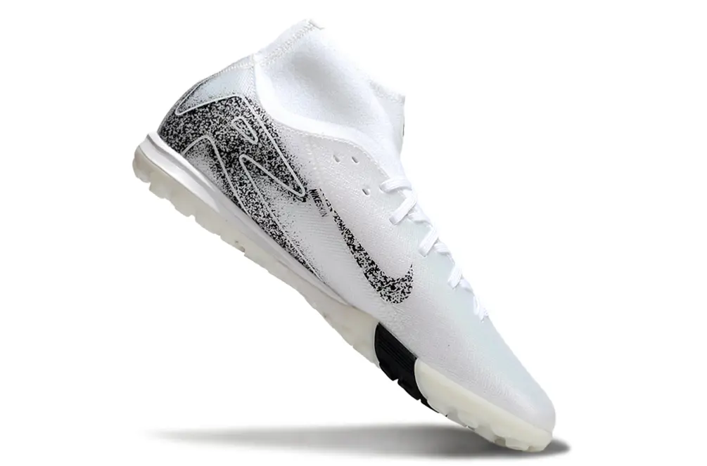 Nike Air Zoom Mercurial Superfly 10 Academy TF - White/Midnight Black/Sparkling Silver
