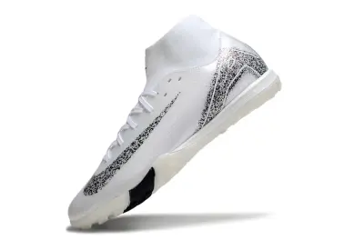 Nike Air Zoom Mercurial Superfly 10 Academy TF - White/Midnight Black/Sparkling Silver