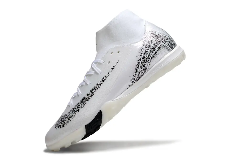 Nike Air Zoom Mercurial Superfly 10 Academy TF - White/Midnight Black/Sparkling Silver