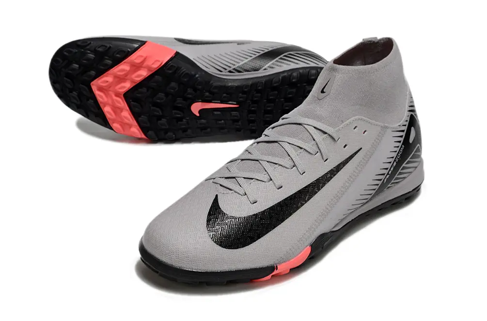 Nike Air Zoom Mercurial Superfly 10 Academy TF - Gray/Coral Pink/Black