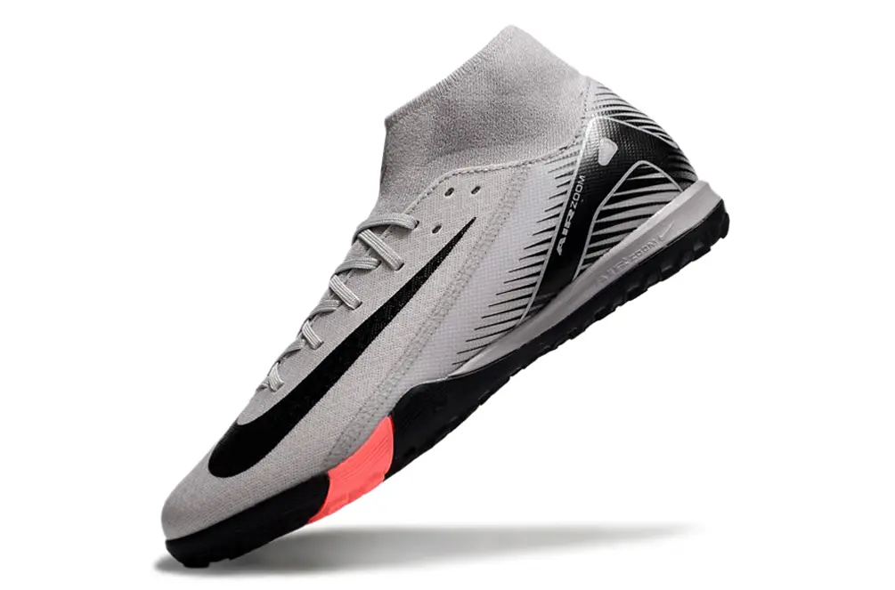 Nike Air Zoom Mercurial Superfly 10 Academy TF - Gray/Coral Pink/Black