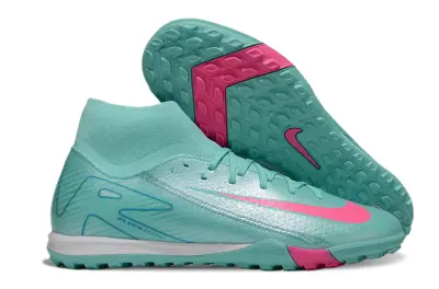 Nike Air Zoom Mercurial Superfly 10 Academy TF - Aqua/Bright Pink/Slate Blue