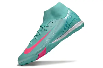 Nike Air Zoom Mercurial Superfly 10 Academy TF - Aqua/Bright Pink/Slate Blue