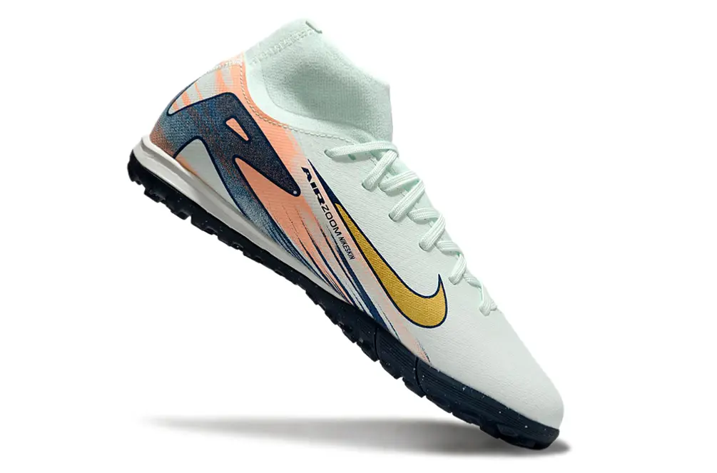 Nike Air Zoom Mercurial Superfly 10 Academy TF - Aqua/Peach Mist/Navy Blue