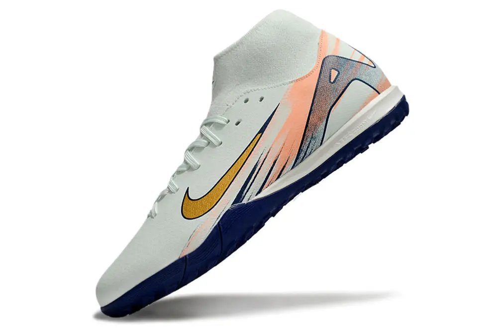 Nike Air Zoom Mercurial Superfly 10 Academy TF - Aqua/Coral Pink/Navy Blue