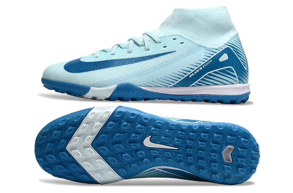 Nike Air Zoom Mercurial Superfly 10 Academy TF - Aqua/Sky Blue/Turquoise Blue